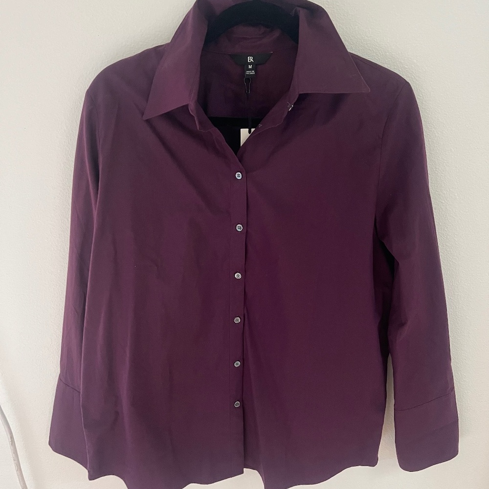 Banana Republic cotton button up shirt. New with tags.